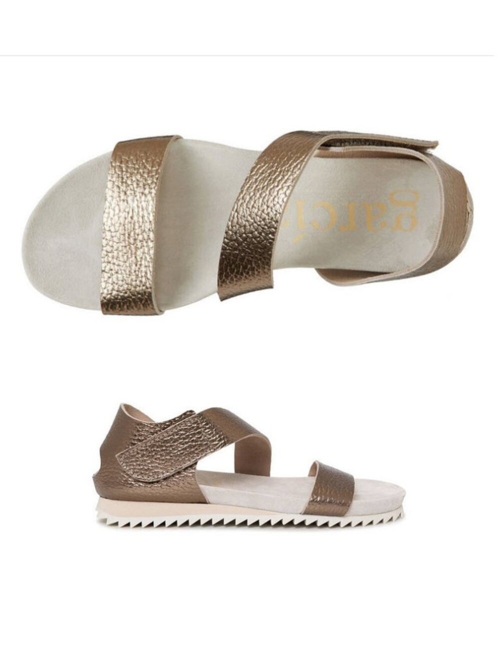 Pedro Garcia Jedda  Sandals in Desert Bronze Sz EU36/US6
